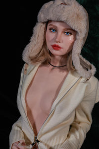 CLM 157cm (5ft2') Blonde Tender Silicone Sex Doll - C-Cup - Miko
