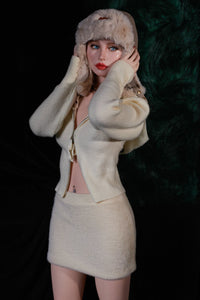 CLM 157cm (5ft2') Blonde Tender Silicone Sex Doll - C-Cup - Miko