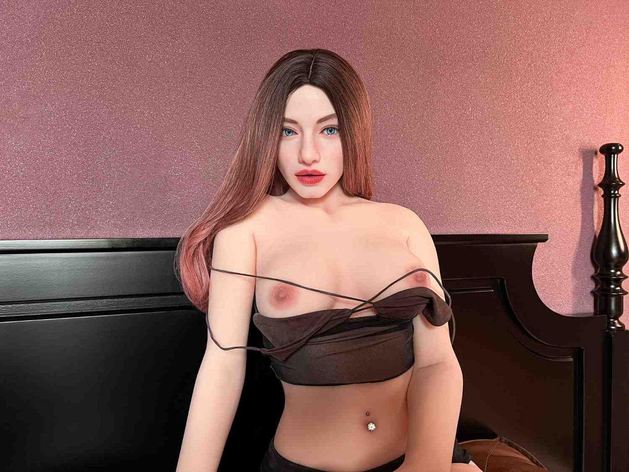 CLM 157cm (5ft2") Real Sex Doll - TPE Body with Sola Silicone Head