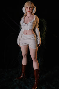 CLM 160cm (5ft3') Blonde Lifelike Silicone Sex Doll - A-Cup - Imani
