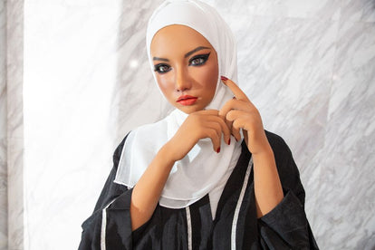 160cm (5ft3") Middle Eastern Muslim Curvy Hijab Lady Sex Doll - In Sto   SRSD