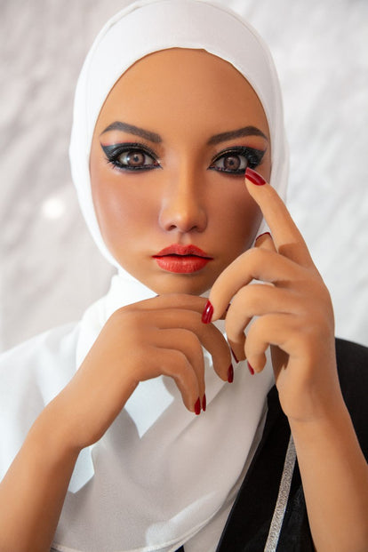 160cm (5ft3") Middle Eastern Muslim Curvy Hijab Lady Sex Doll - In Sto   SRSD