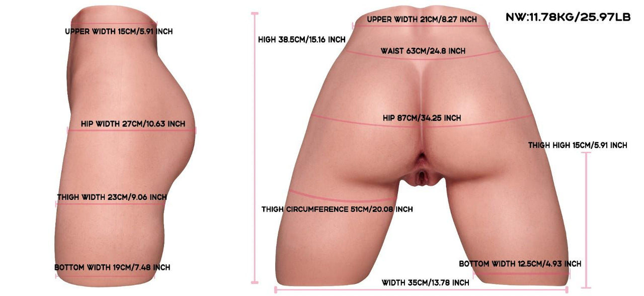 CLM 22cm (8.7 inch) Mini Full Silicone Sex Doll