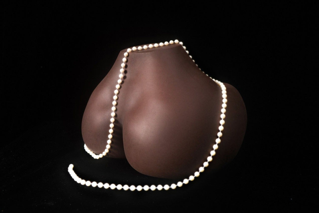 CLM 23.5cm (9.2") Big Butt RS-6 Cocoa Skin Tone - Silicone Sex Torso - Climax Doll Pro