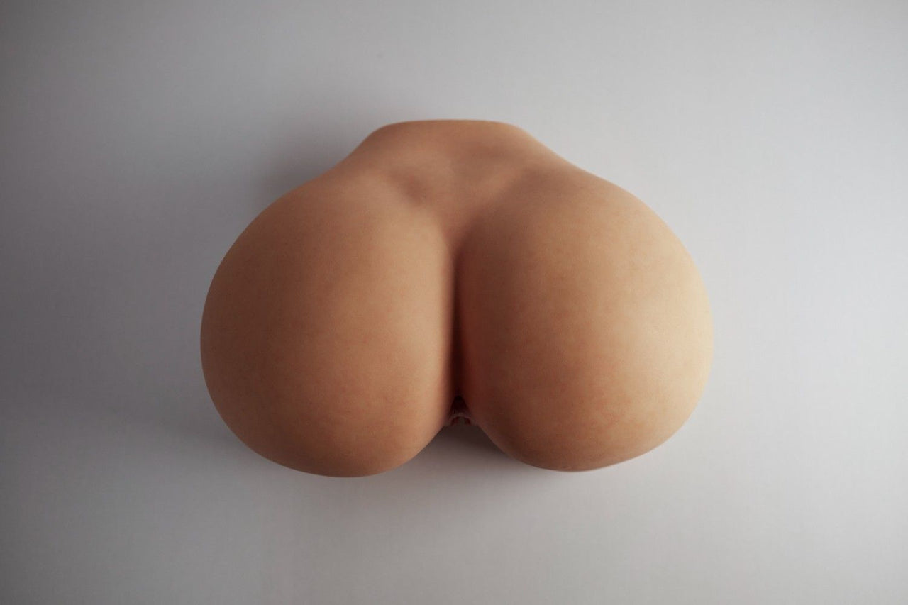 CLM 23.5cm (9.2") Big Butt RS-6 Yellow - Silicone Sex Torso - Climax Doll Pro