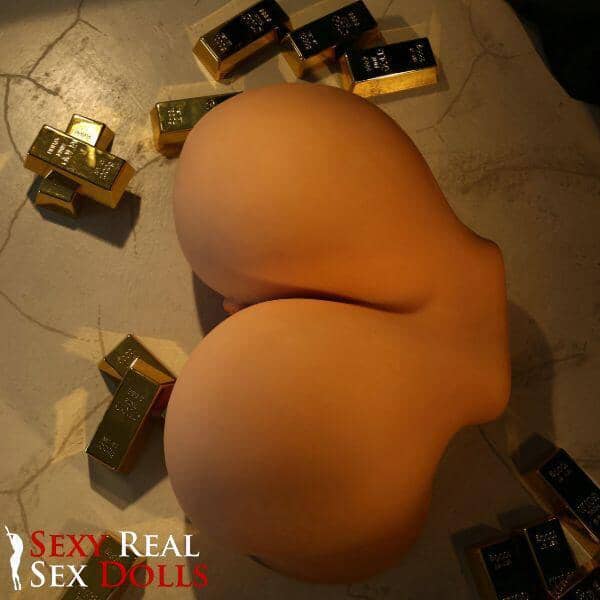 CLM R3 Gold Big Butt Portable Sex Toy