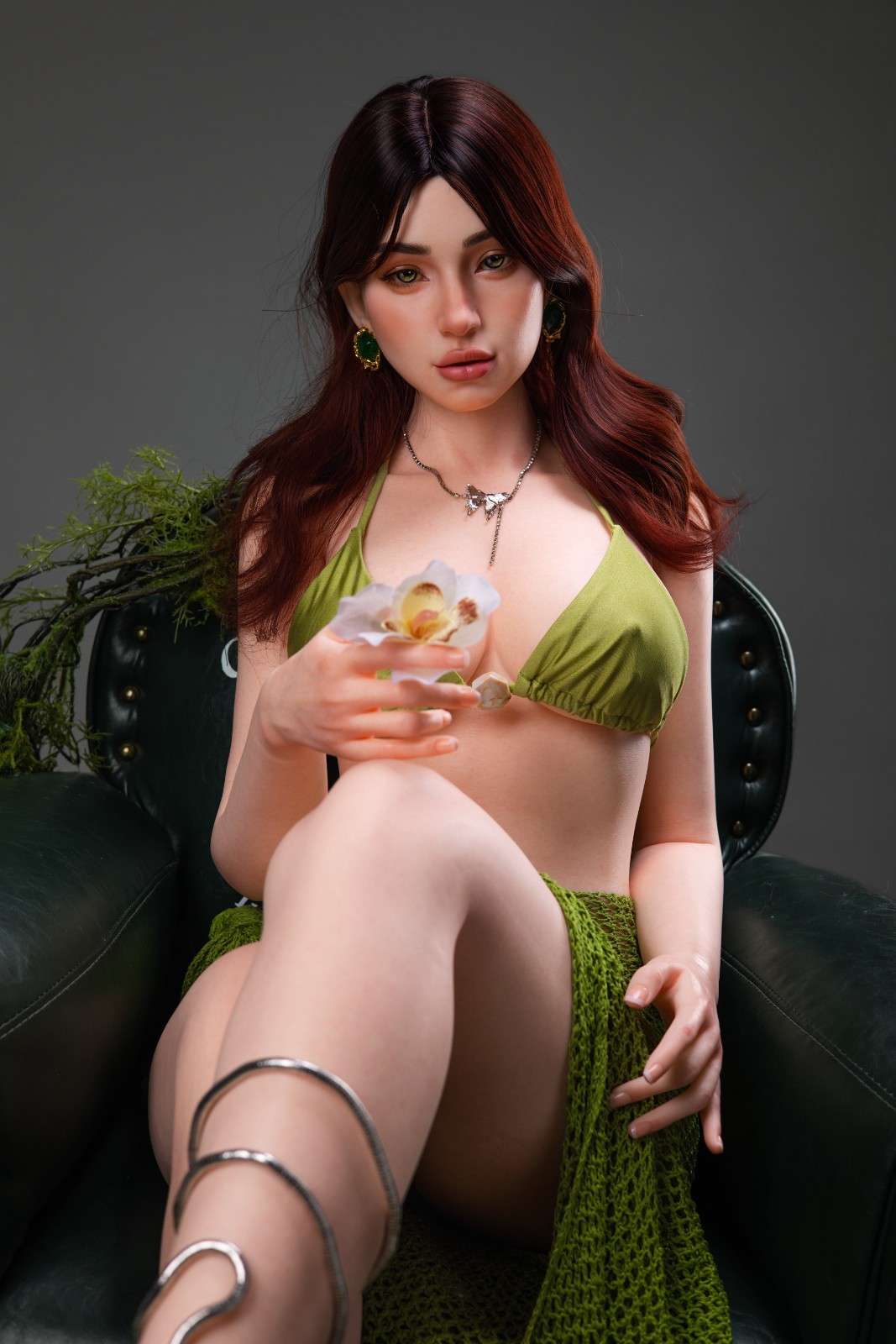 166cm (5ft5") Slim Curves AI Silicone Sex Doll – CG1, Cyber Girl, , SRSD