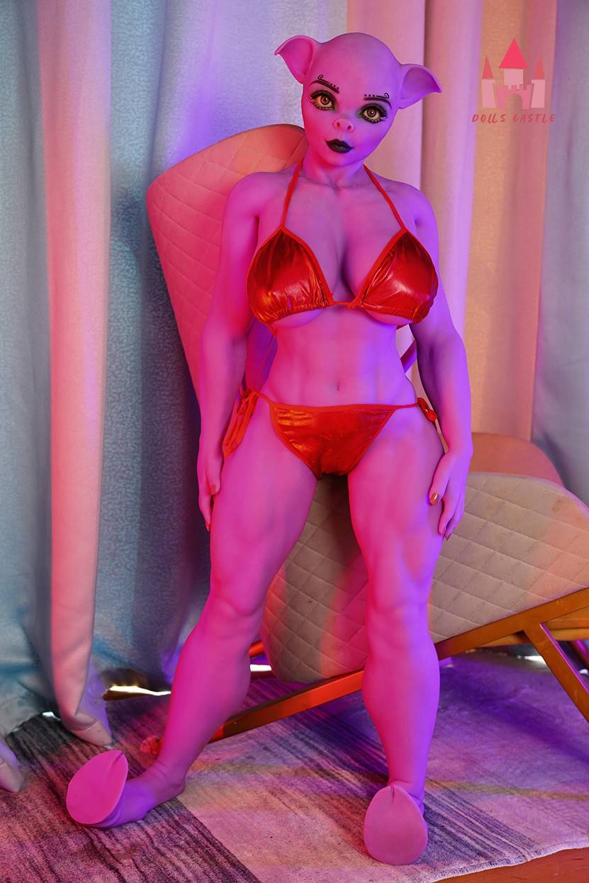 Doll Castle 141cm (4ft8") Miss Piggie Fantasy TPE Sex Doll - J-Cup - In Stock | US Only