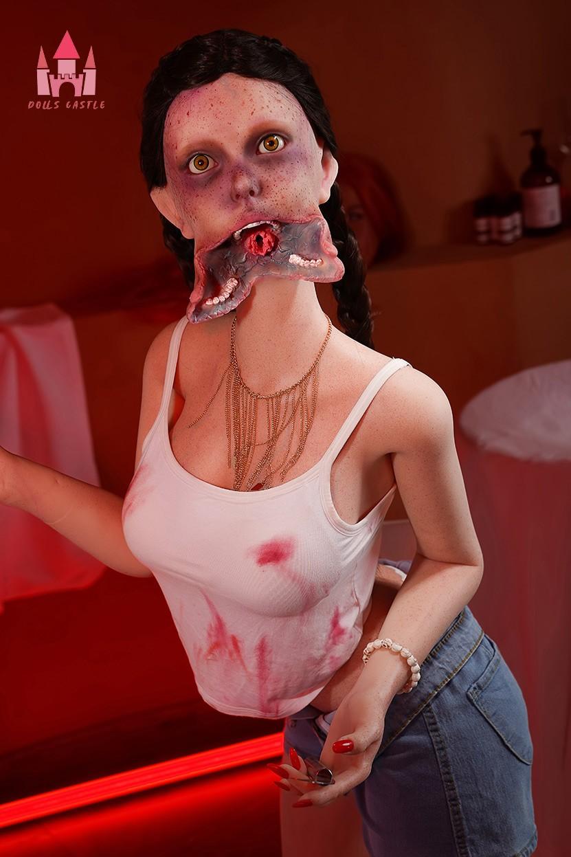 Doll Castle 158cm (5ft1") Vampire Sex Doll with Gel Breasts and Gel Butt - Zombiella - In Stock | US Only