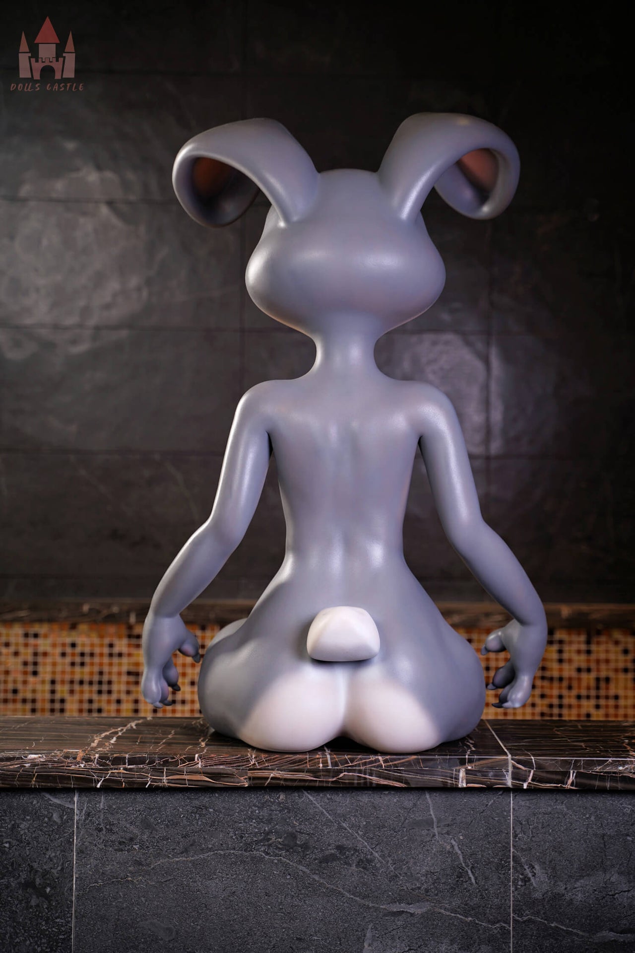 Doll Castle 168cm (5ft5") Rabbit Fantasy Silicone Sex Doll - A-Cup - Rabby - In Stock | US Only