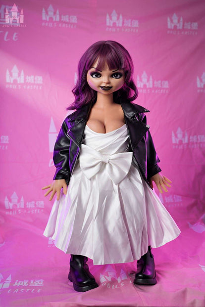 90cm (2ft9") Small Size BBW Bride Of Chucky Silicone Sex Doll  D-Cup  SRSD