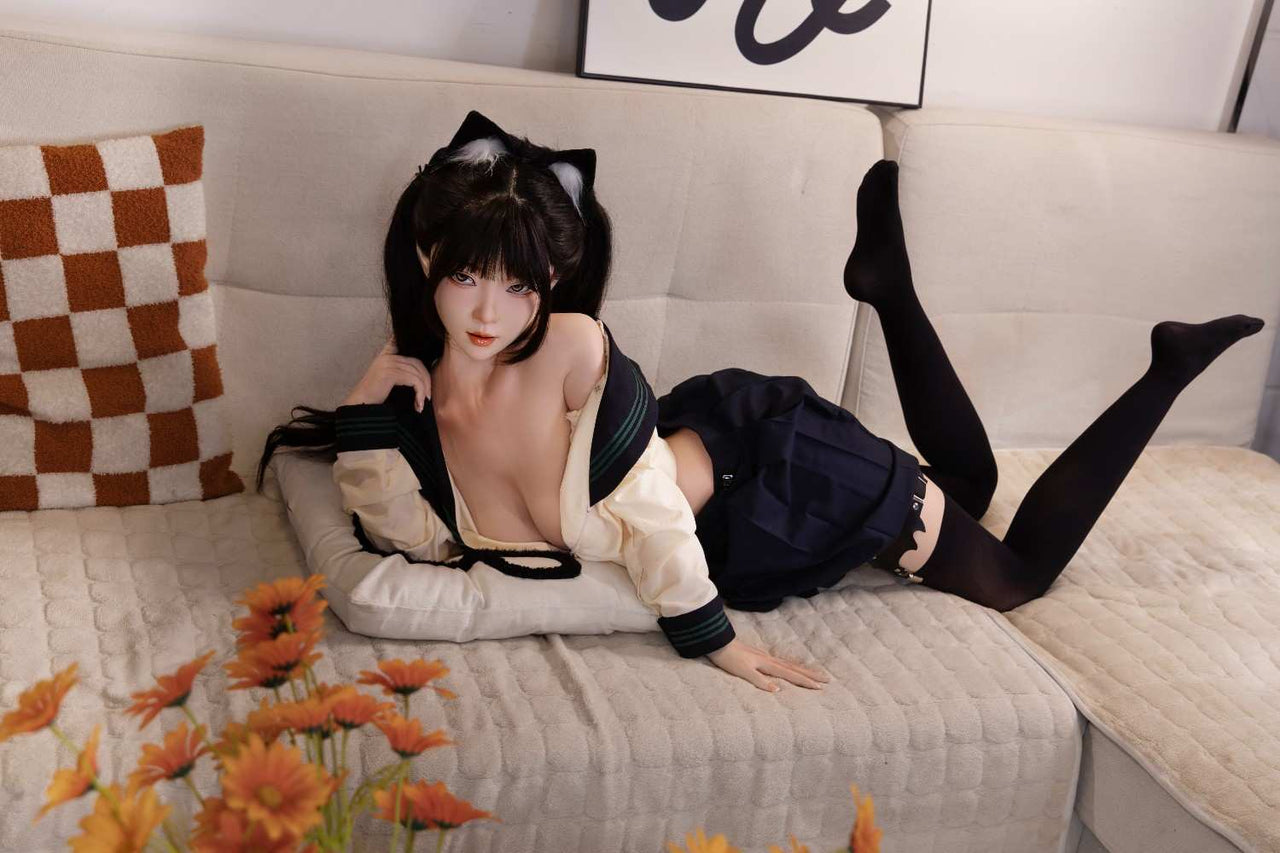 148cm (4ft8") Lifelike Asian Silicone Love Doll - C-Cup - Tamaki