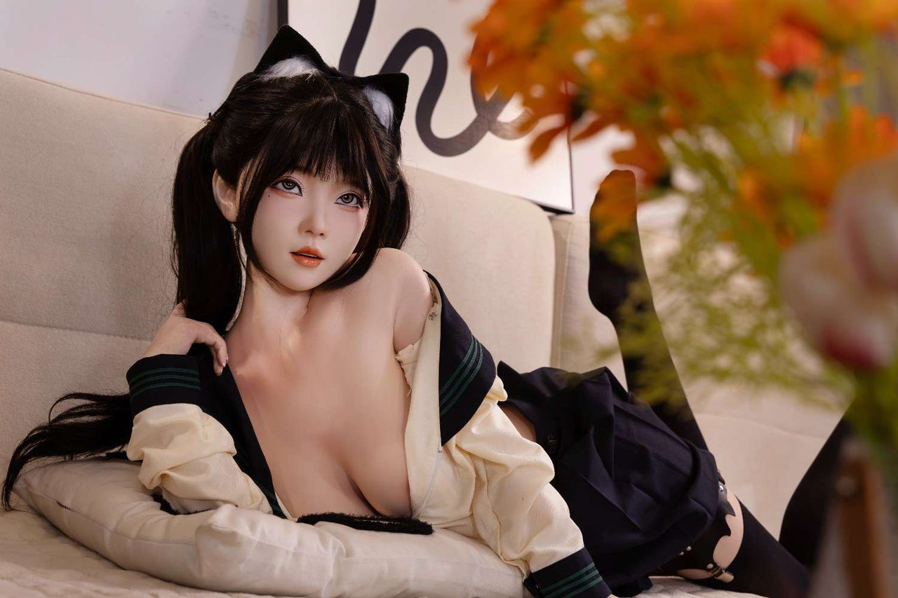 148cm (4ft8") Lifelike Asian Silicone Love Doll - C-Cup - Tamaki