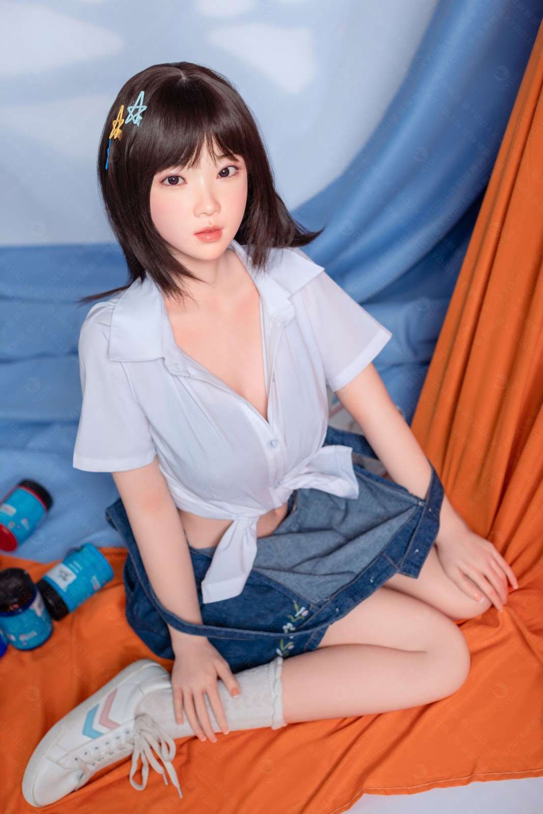 148cm (4ft8") Silicone Sex Love Doll for Men - C-Cup - Zoey