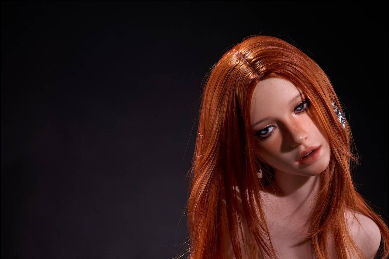 Erovenus 102cm (40.1") BBW Redhead Silicone Torso Doll – Marina