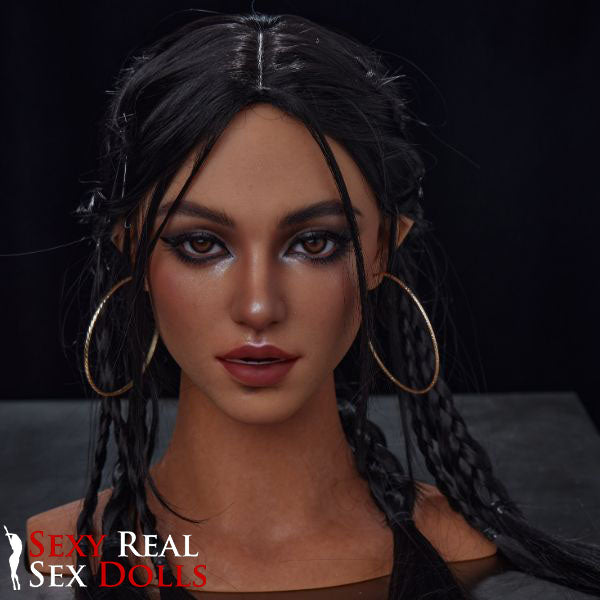 106cm (41.7') Max Series Torso Beautifully Tanned Skin Silicone Doll - Hazel, Erovenus, , Sexy Real Sex Dolls