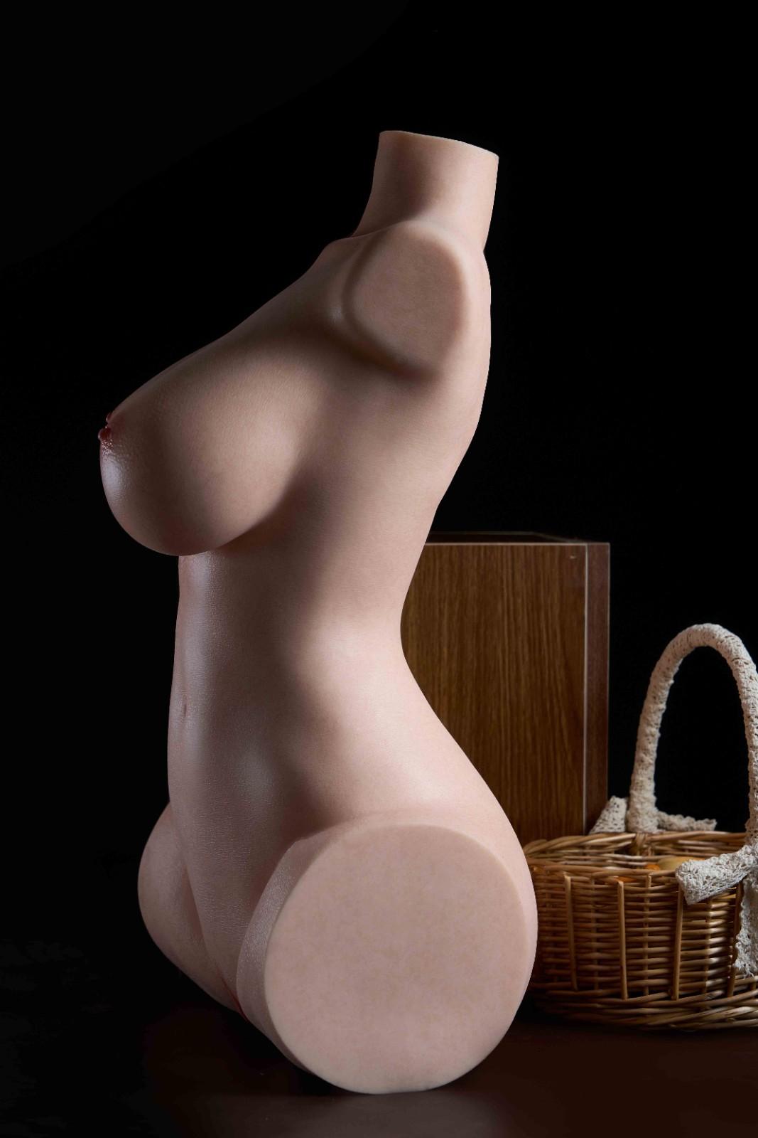 Erovenus 60cm (1ft9") LoveNestle Series - Fair Skin Silicone Sex Torso – Jessica - In Stock