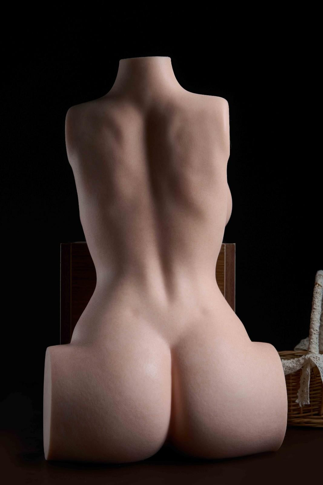 Erovenus 60cm (1ft9") LoveNestle Series - Fair Skin Silicone Sex Torso – Jessica - In Stock