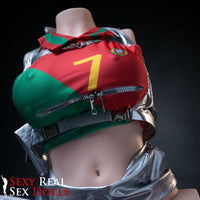 60cm (23.6') LoveNestle Series Soccer Player Silicone Torso Doll - Jessica, Erovenus, , Sexy Real Sex Dolls