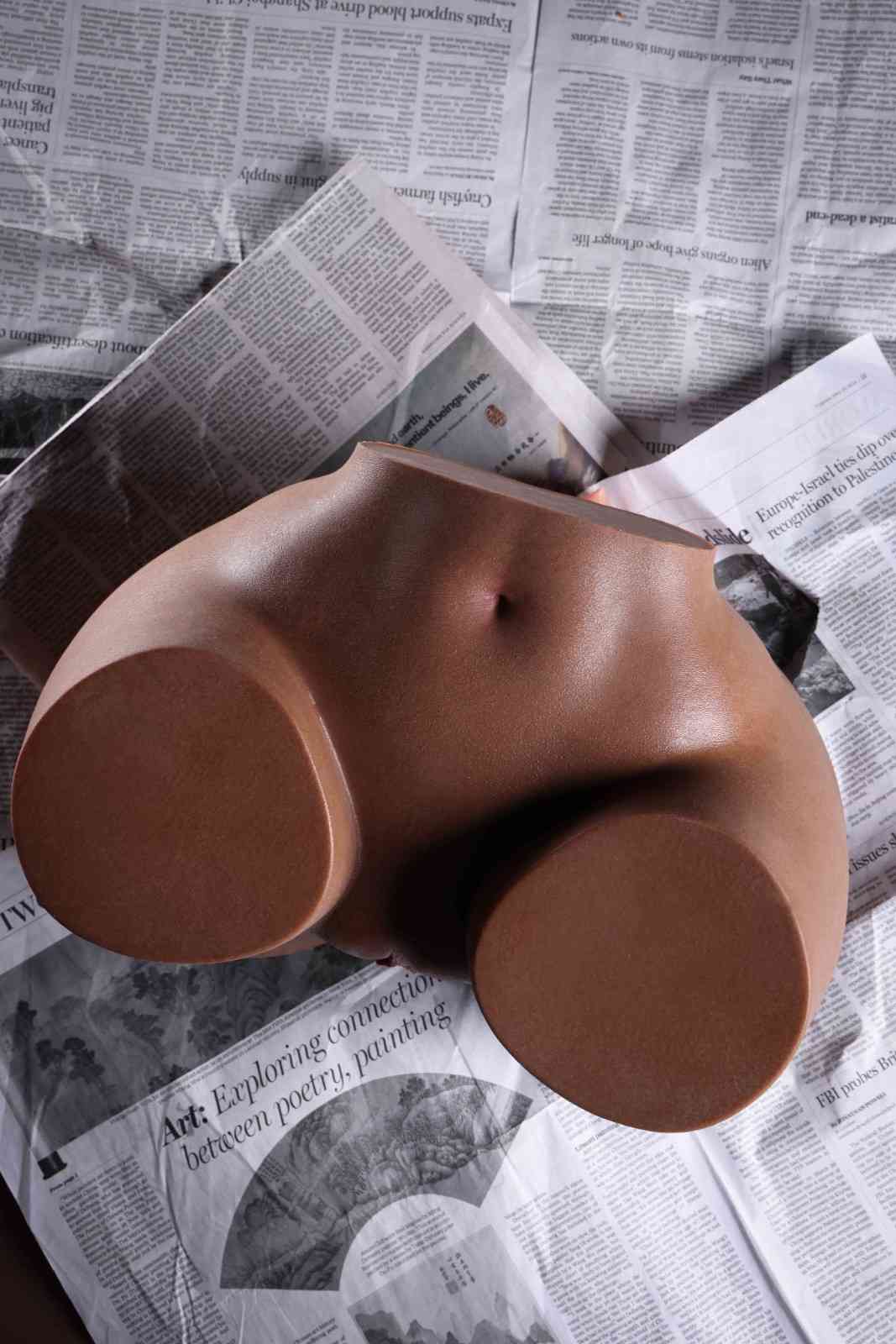 Erovenus Erovenus LoveNestle - Silicone Bubble Butt Brown Skin Tone - Rosie - In Stock