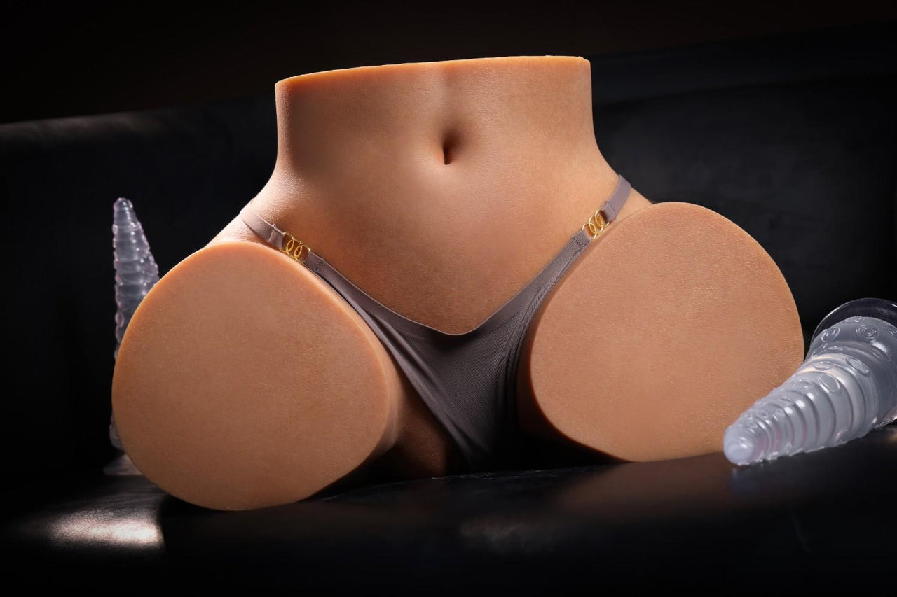 Erovenus EroVenus LoveNestle - Silicone Sex Torso Tan Skin - Daisy - In Stock