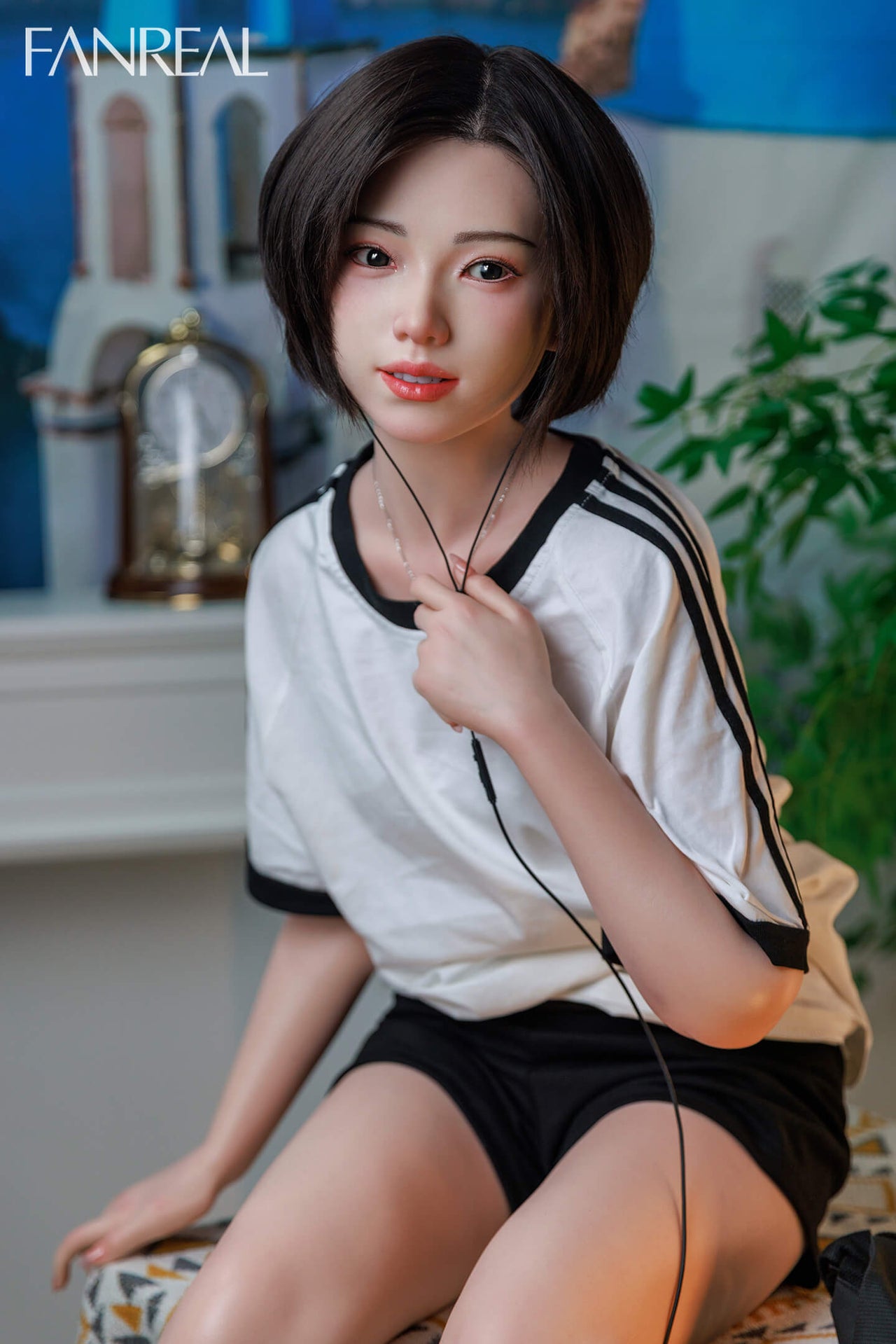 Fanreal 153cm (5ft0")  Beauty Silicone Sex Doll with ROS Head - B-Cup - Molly