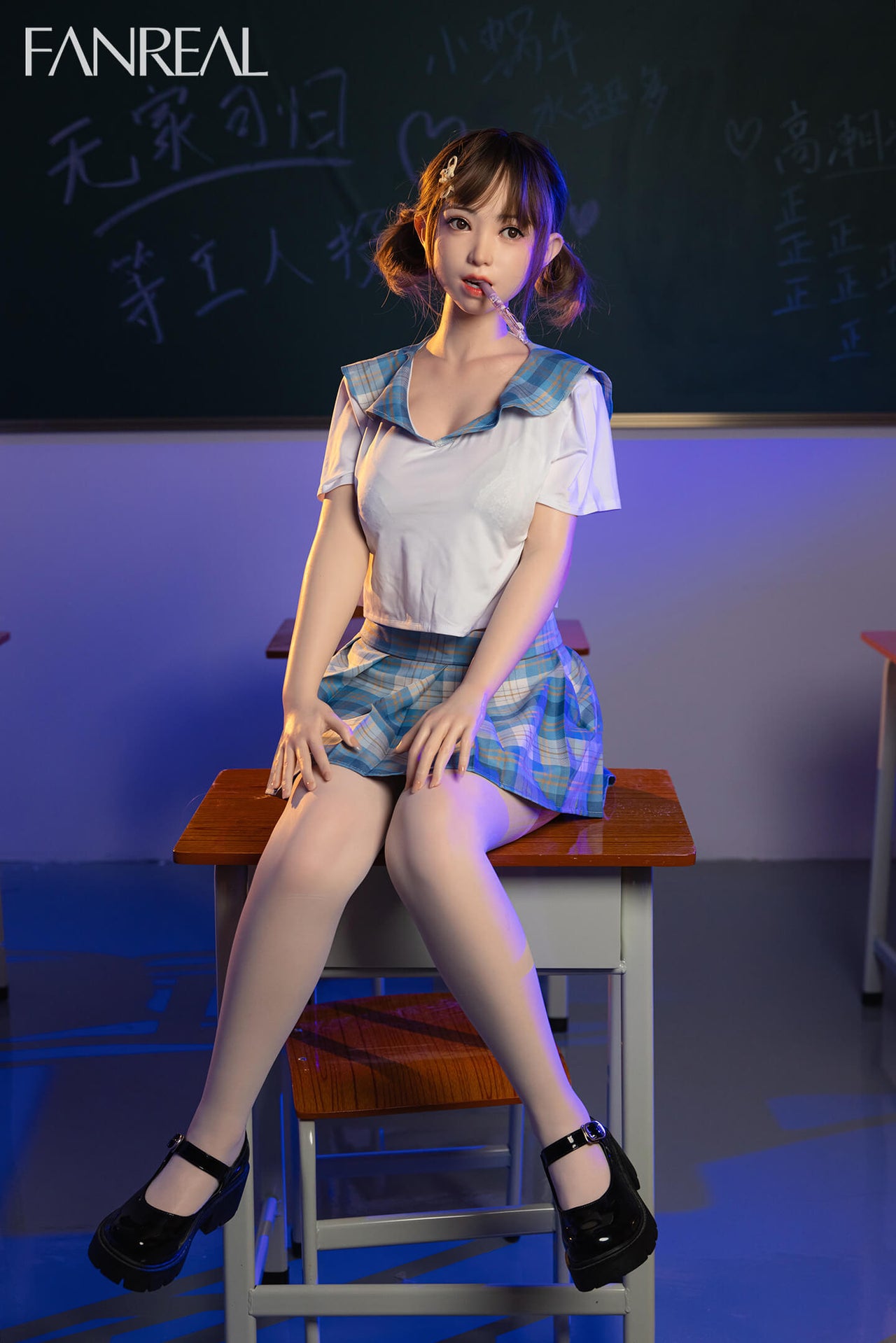 Fanreal 155cm (5ft0") Japanese Silicone Sex Love Doll - F-Cup - Mo