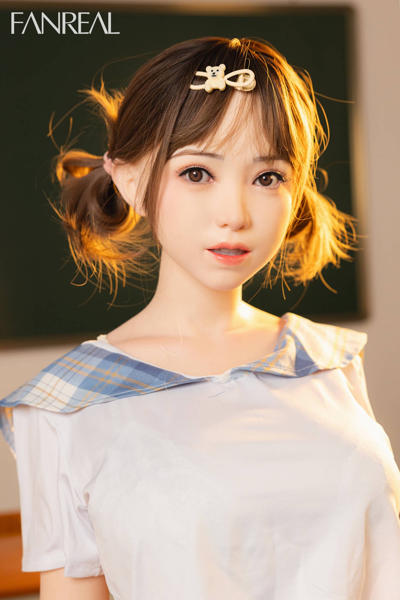 Fanreal 155cm (5ft0") Japanese Silicone Sex Love Doll - F-Cup - Mo
