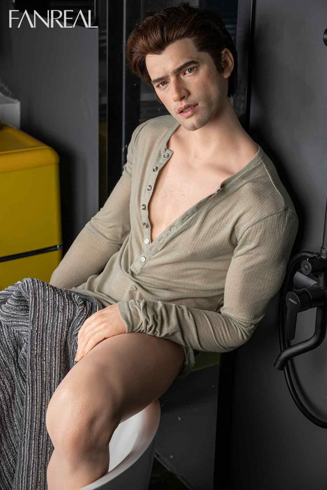 Fanreal 173cm (5ft8") Male Silicone ROS Sex Doll – Carter