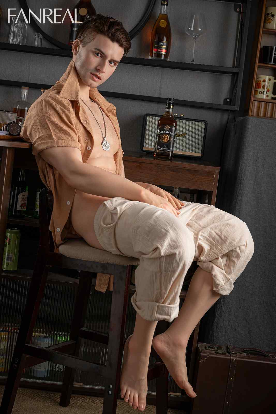 Fanreal 173cm (5ft8") Male Silicone ROS Sex Doll – Henry