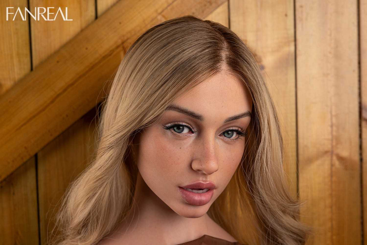 Fanreal 95cm (3ft1") Full Silicone Torso - G-Cup – Lila