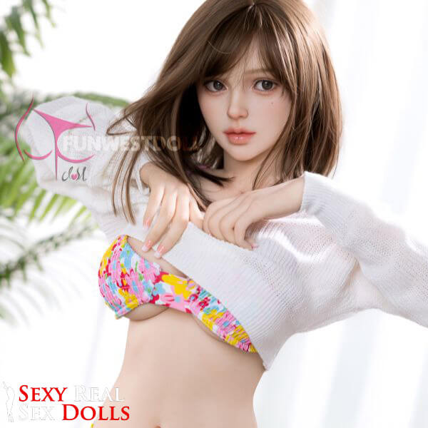 152cm (4ft9') D-Cup Slim Asian TPE Sex Doll – Tender Pool Girl Fantasy [In Stock USA] - Lily, FunWest Doll, , Sexy Real Sex Dolls