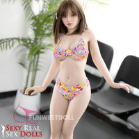 152cm (4ft9') D-Cup Slim Asian TPE Sex Doll – Tender Pool Girl Fantasy [In Stock USA] - Lily, FunWest Doll, , Sexy Real Sex Dolls