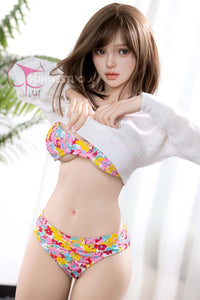 FunWest Doll 152cm (4ft9') D-Cup Slim Asian TPE Sex Doll – Tender Pool Girl Fantasy [EU Stock] - Lily