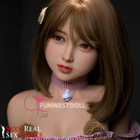 152cm (4ft9') D-Cup Tender Asian TPE Sex Doll – Realistic Fantasy Doll [In Stock USA] - Amy, FunWest Doll, , Sexy Real Sex Dolls