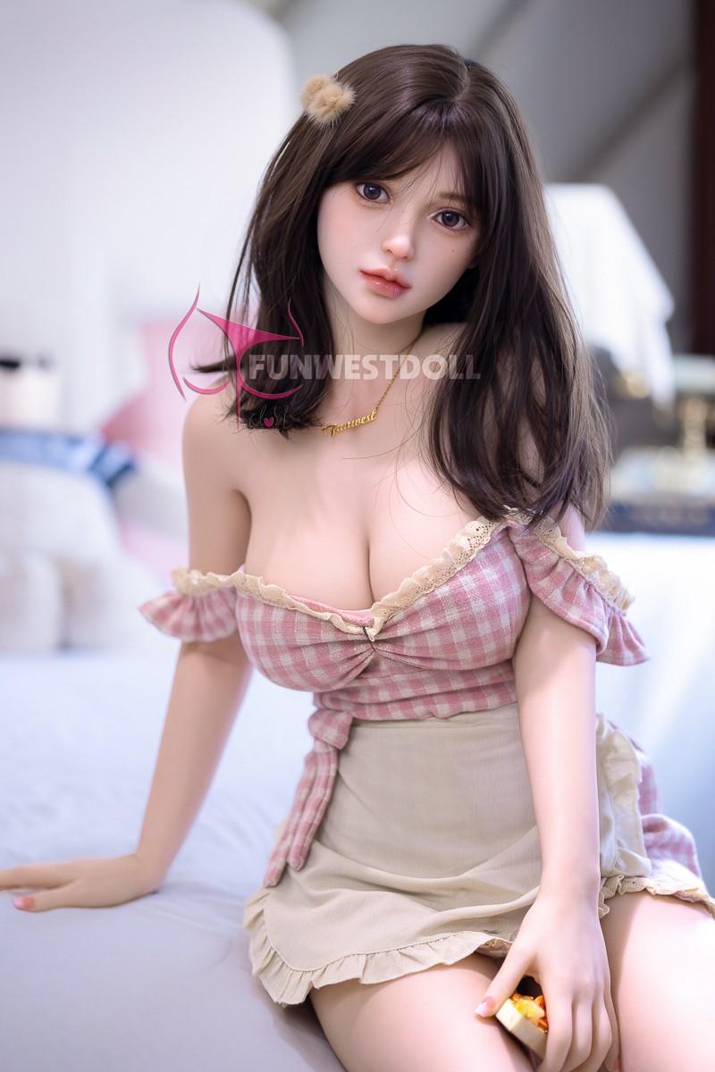 FunWest Doll 152cm (4ft9") Slim Asian S-TPE Sex Doll Tender - D-Cup - Lily - In Stock | US Only [Flawed]