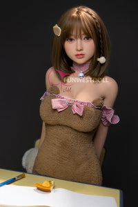 152cm (4ft9”) Tender Asian TPE Sex Doll – Realistic Fantasy Doll - D-Cup - Amy - In Stock | EU Only, FunWest Doll, , Sexy Real Sex Dolls