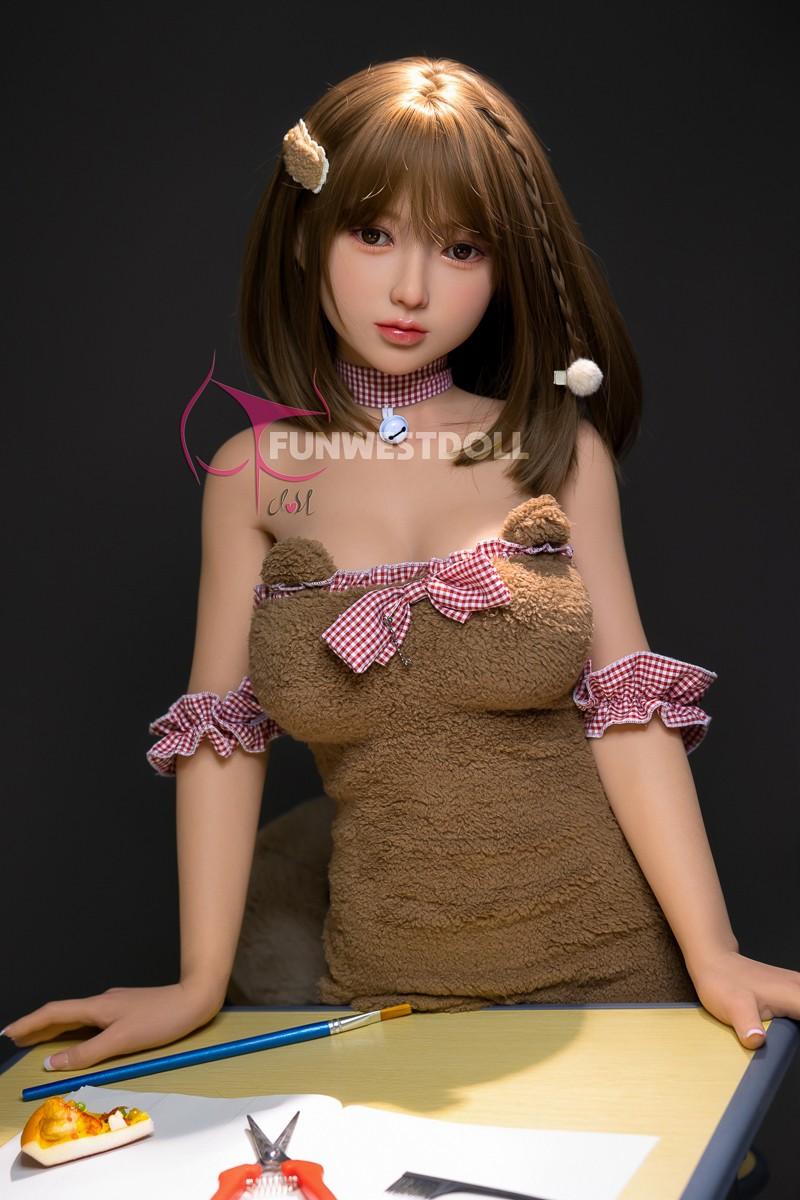 152cm (4ft9”) Tender Asian TPE Sex Doll – Realistic Fantasy Doll - D-Cup - Amy - In Stock | EU Only, FunWest Doll, , Sexy Real Sex Dolls