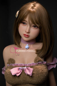 152cm (4ft9”) Tender Asian TPE Sex Doll – Realistic Fantasy Doll - D-Cup - Amy - In Stock | EU Only, FunWest Doll, , Sexy Real Sex Dolls