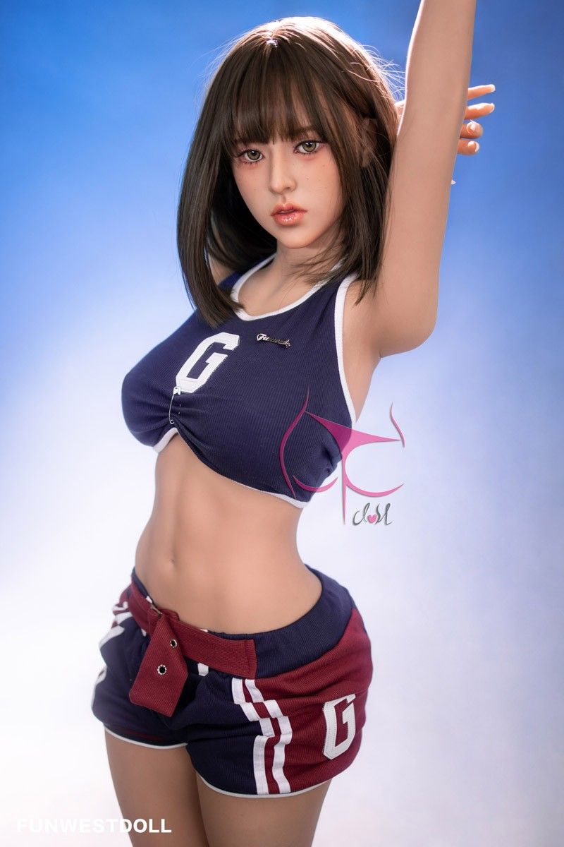 FunWest Doll 155cm (5ft1”) Asian Baseball Girl TPE Sex Doll - F-Cup - Darlene - In Stock | US Only