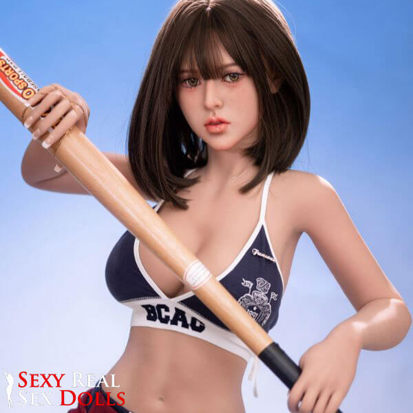 155cm (5ft1') F-Cup Asian Baseball Girl TPE Sex Doll [In Stock USA] - Darlene, FunWest Doll, , Sexy Real Sex Dolls