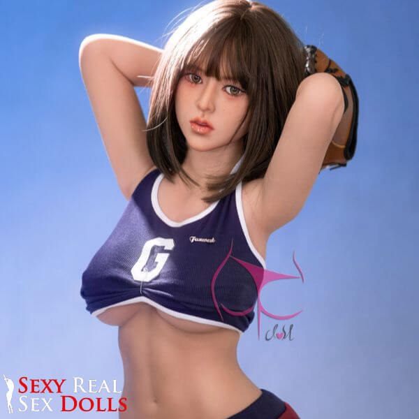 155cm (5ft1') F-Cup Asian Baseball Girl TPE Sex Doll [In Stock USA] - Darlene, FunWest Doll, , Sexy Real Sex Dolls