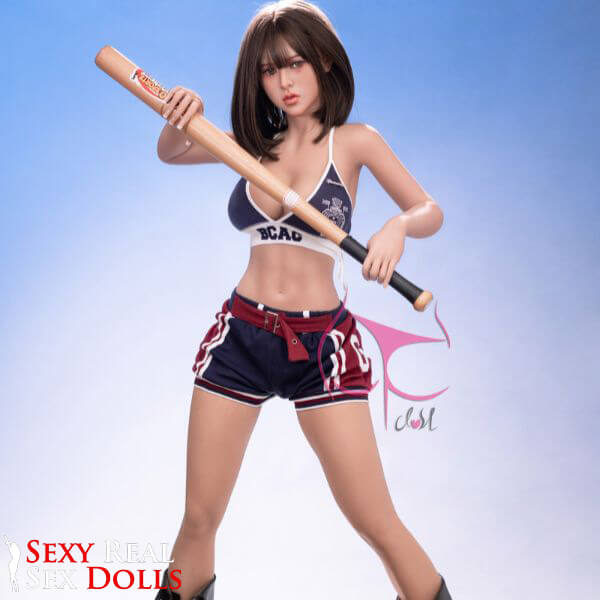 155cm (5ft1') F-Cup Asian Baseball Girl TPE Sex Doll [In Stock USA] - Darlene, FunWest Doll, , Sexy Real Sex Dolls