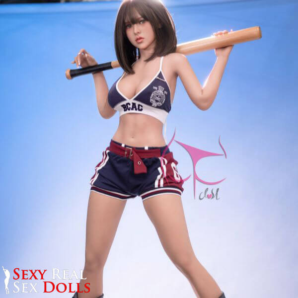 155cm (5ft1') F-Cup Asian Baseball Girl TPE Sex Doll [In Stock USA] - Darlene, FunWest Doll, , Sexy Real Sex Dolls