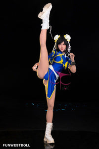 FunWest Doll 155cm (5ft1') F-Cup Chinese Street Fighter Sex Doll - Chun Li