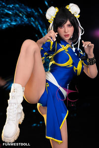 FunWest Doll 155cm (5ft1') F-Cup Chinese Street Fighter Sex Doll - Chun Li