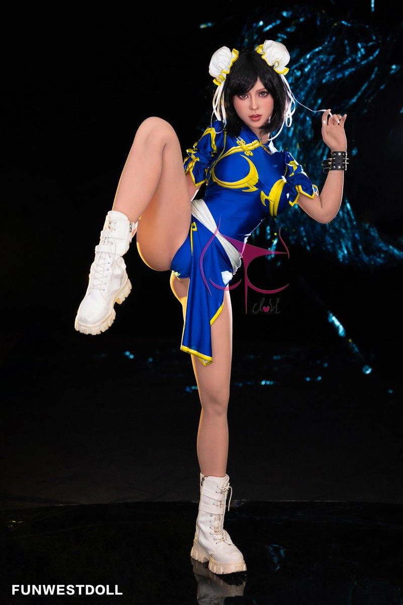 FunWest Doll 155cm (5ft1') F-Cup Chinese Street Fighter Sex Doll - Chun Li