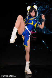 FunWest Doll 155cm (5ft1') F-Cup Chinese Street Fighter Sex Doll - Chun Li