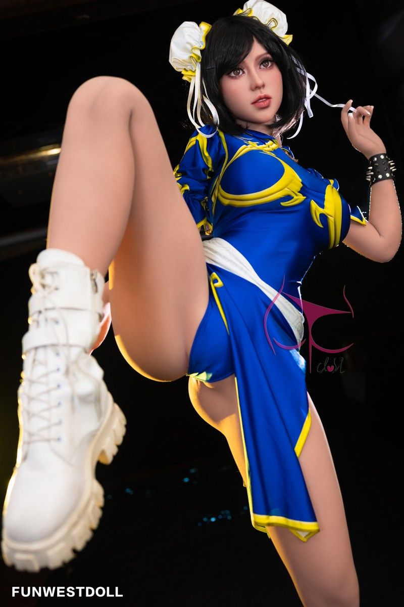 FunWest Doll 155cm (5ft1') F-Cup Chinese Street Fighter Sex Doll - Chun Li