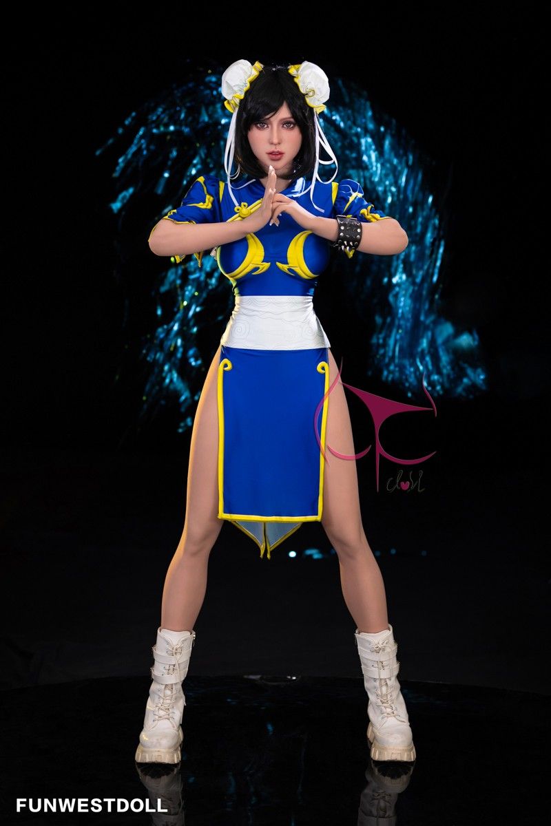 FunWest Doll 155cm (5ft1') F-Cup Chinese Street Fighter Sex Doll - Chun Li
